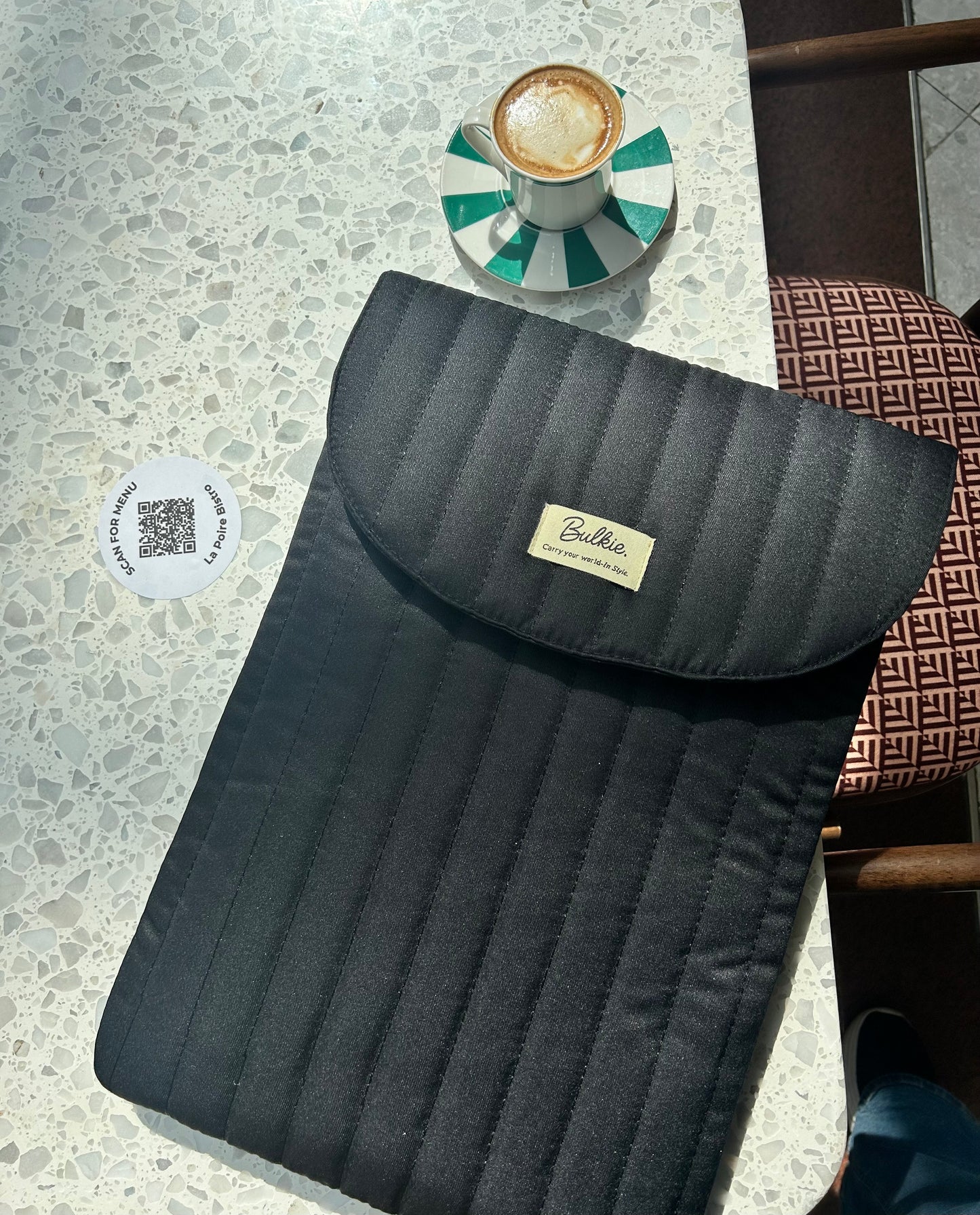The Black Laptop Sleeve