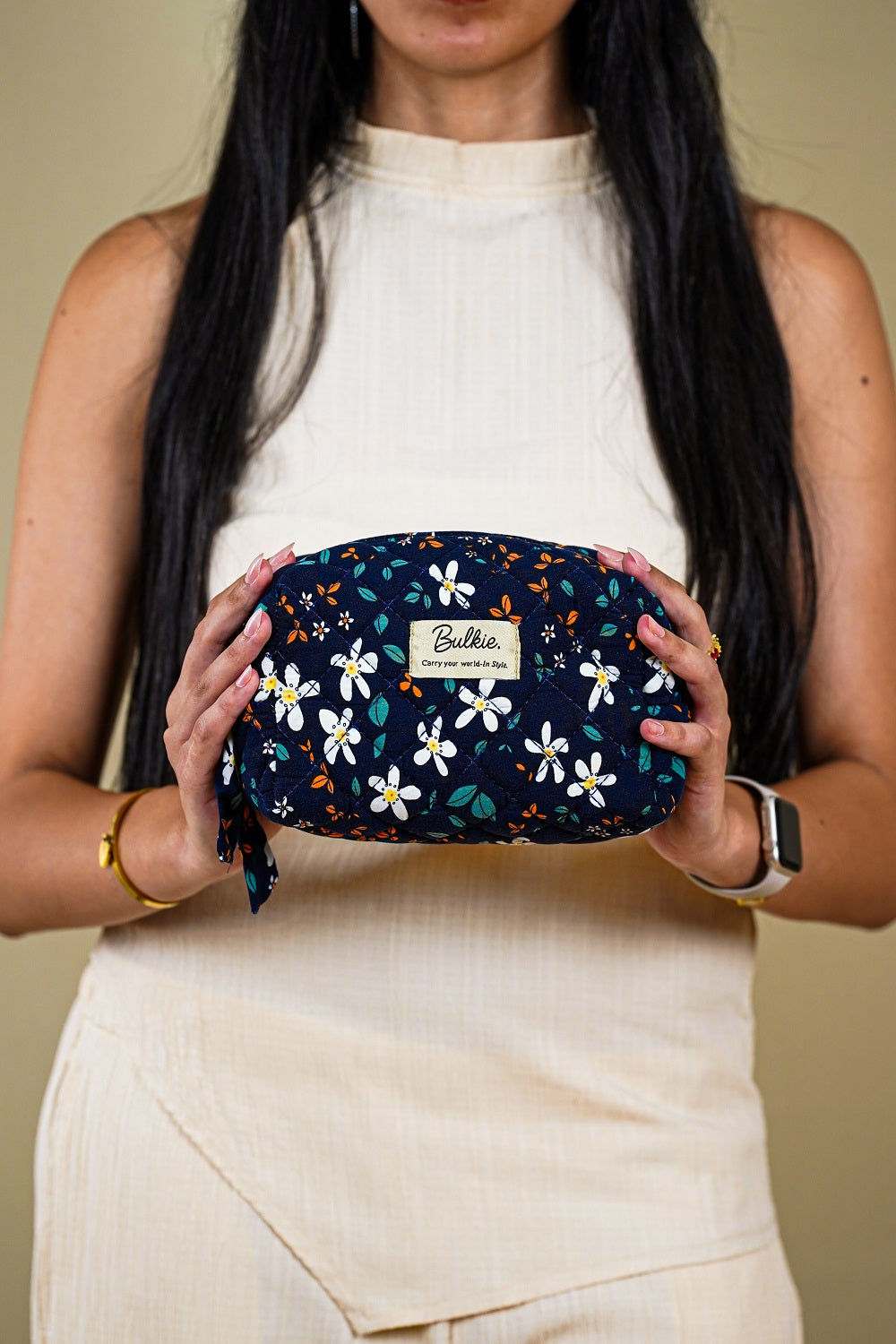Midnight Bloom Pouch